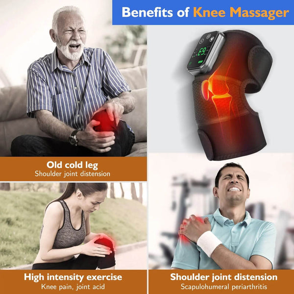 Knee Massager with Heat and Vibration